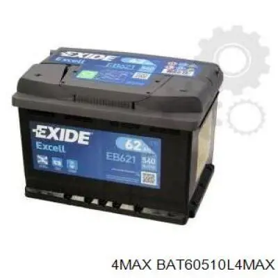 Batería de Arranque 4max (BAT60510L4MAX)