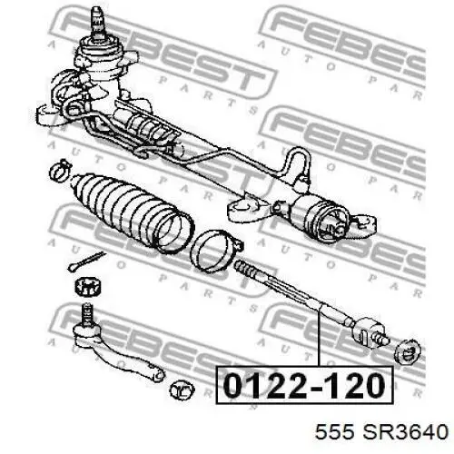 Barra de acoplamiento Toyota Corolla E15