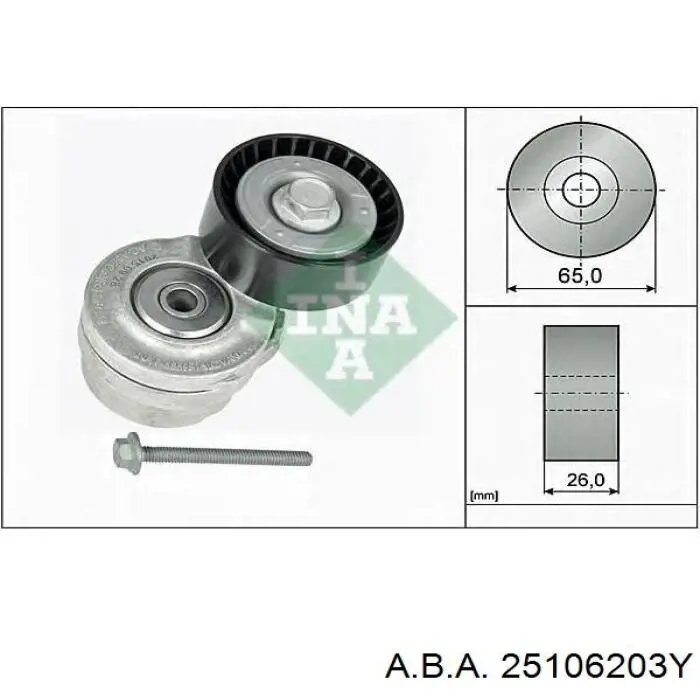 Rodillo, correa trapecial poli V Renault Espace 4 JK0