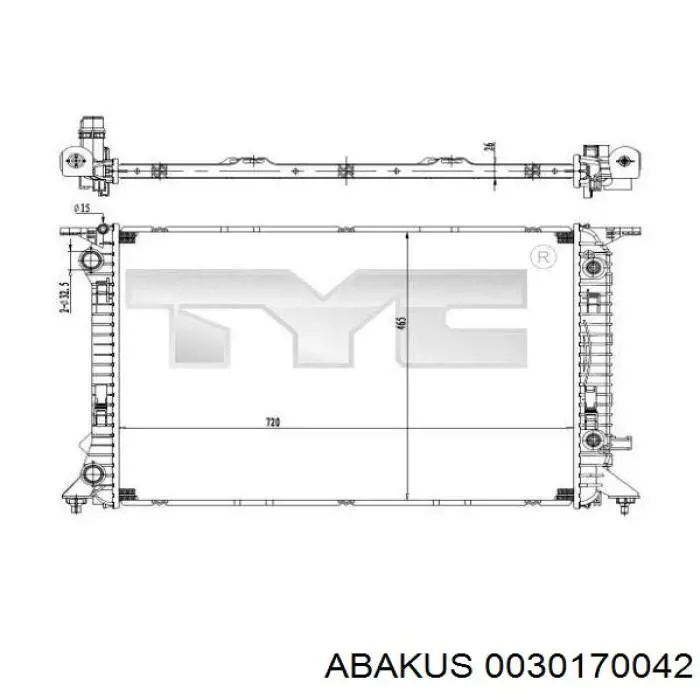 Comprar RA60321Q Signeda Radiador de auto