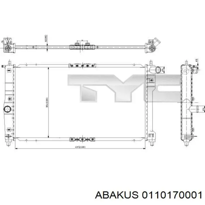 Comprar 96182260 ZAZ Radiador de auto