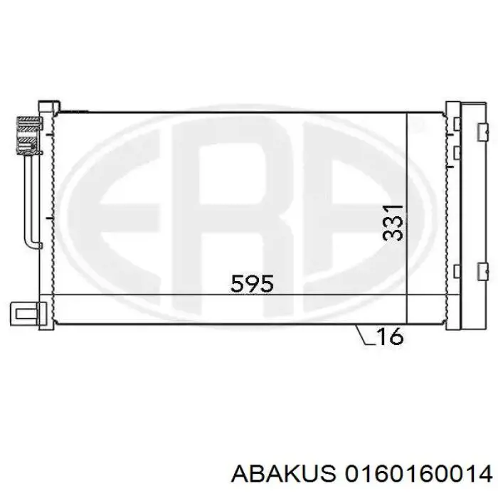 016-016-0014 Abakus condensador aire acondicionado