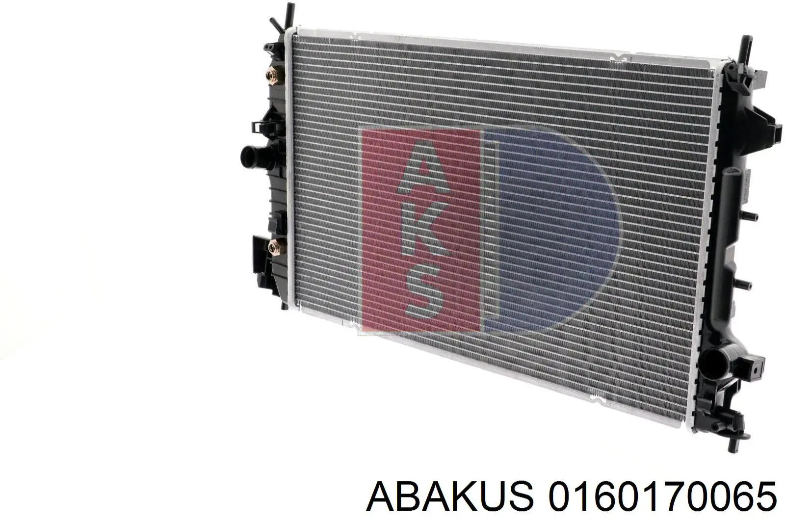 016-017-0065 Abakus radiador refrigeración del motor