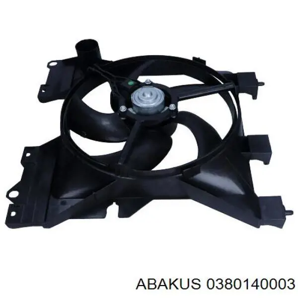 038-014-0003 Abakus ventilador (rodete +motor refrigeración del motor con electromotor completo)