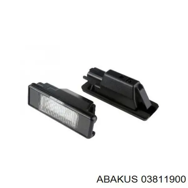 Luz matricula FT87801 Fast