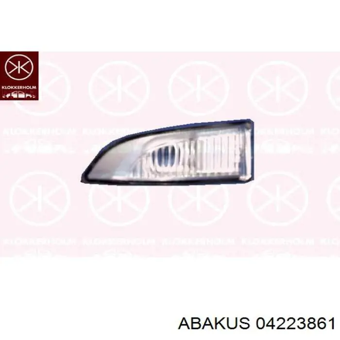 042-23-861 Abakus luz intermitente de retrovisor exterior izquierdo