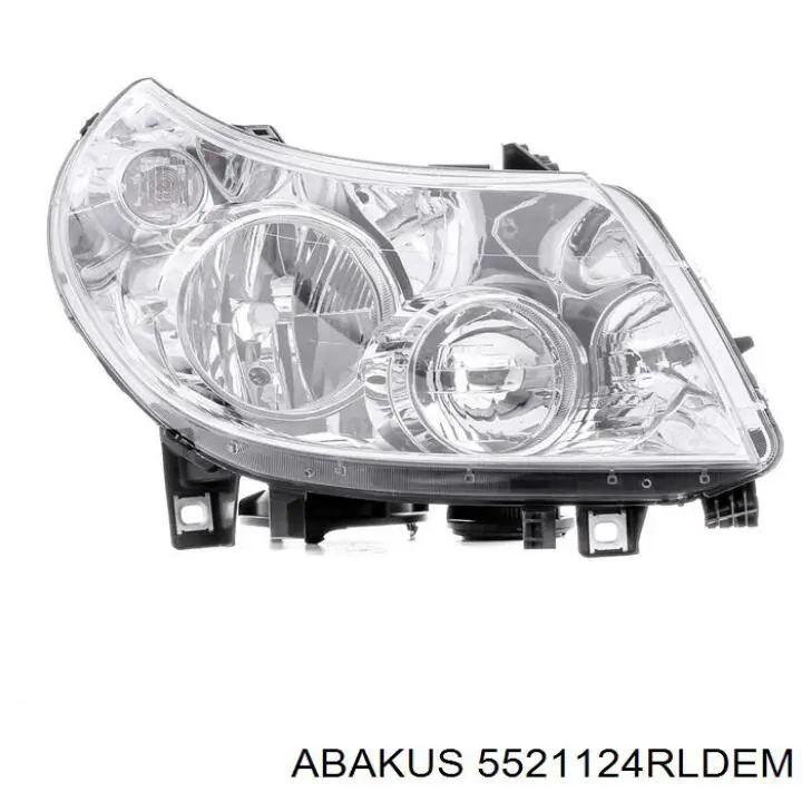 552-1124R-LD-EM Abakus faro derecho