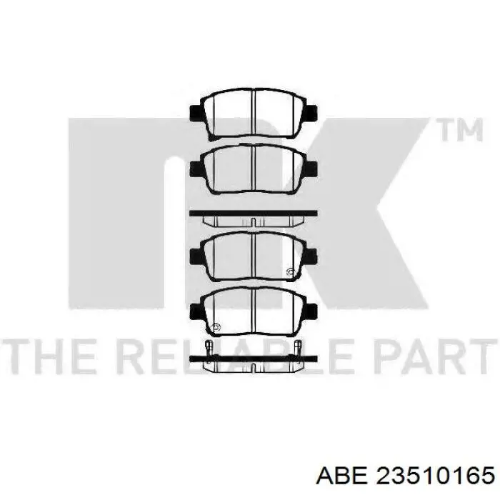 Pastillas de freno delanteras Toyota Prius NHW20