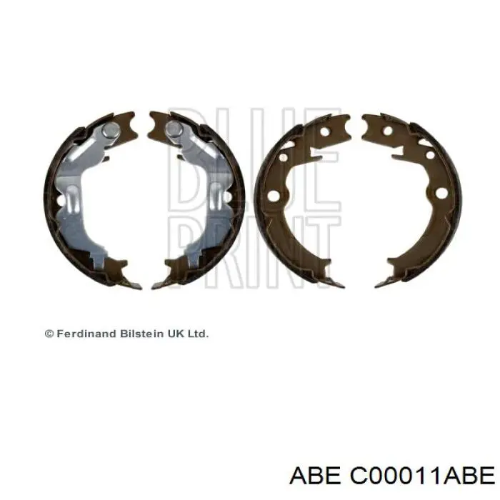 Comprar C00011ABE ABE Juego de zapatas de frenos, freno de estacionamiento
