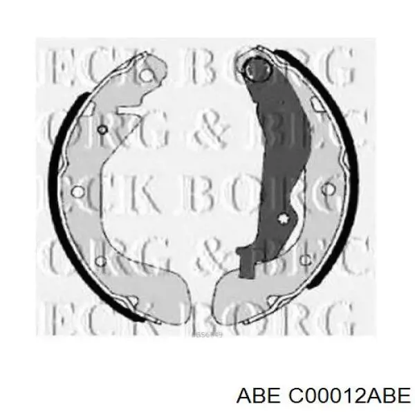 Zapatas de freno C00012ABE ABE