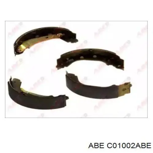 C01002ABE ABE Zapatas de freno de tambor traseras