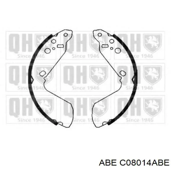 Zapatas de freno traseras Suzuki 5320056821A00