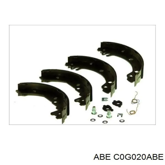 Zapatas de freno traseras Ford 5030106