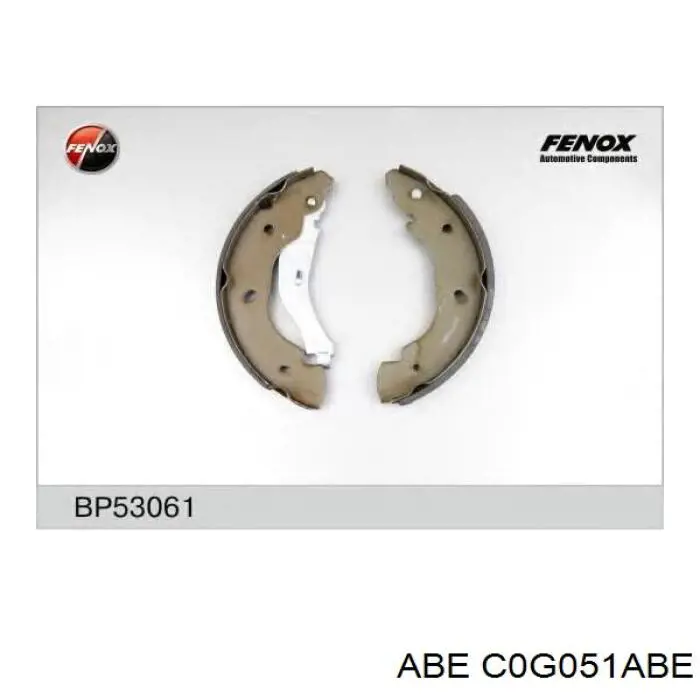 Comprar C0G051ABE ABE Zapatas de freno