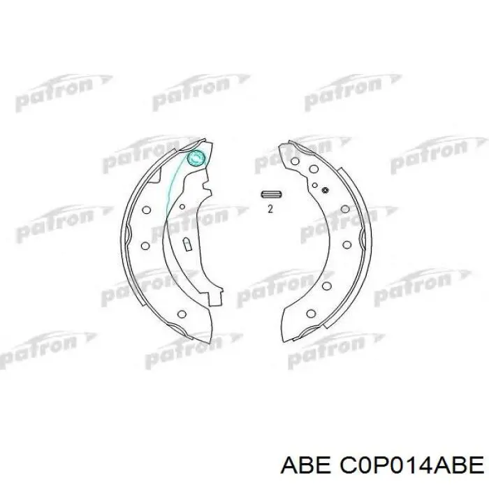 Zapatas de freno 8671020698 Renault (RVI)