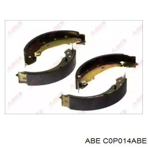 Zapatas de freno traseras ABE C0P014ABE