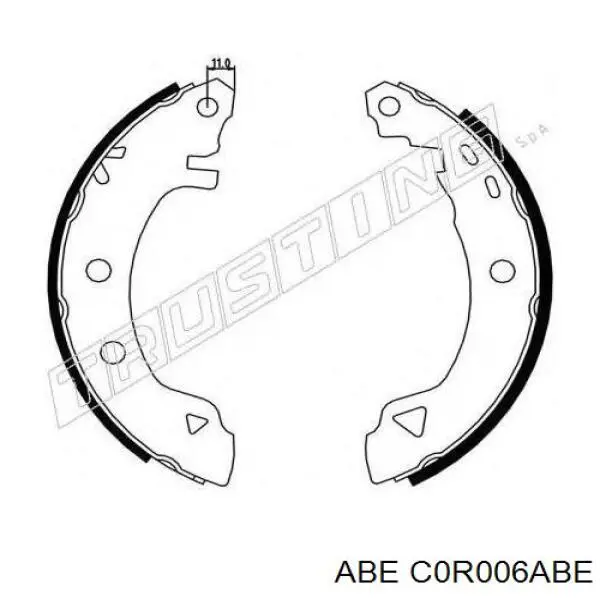 Zapatas de frenos de tambor traseras Alfa Romeo 145 930