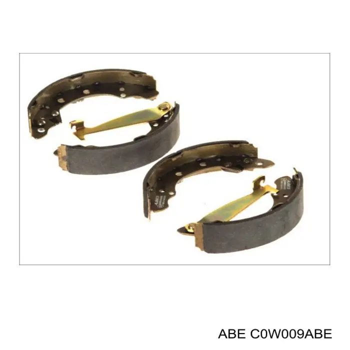 C0W009ABE ABE Zapatas de freno de tambor traseras