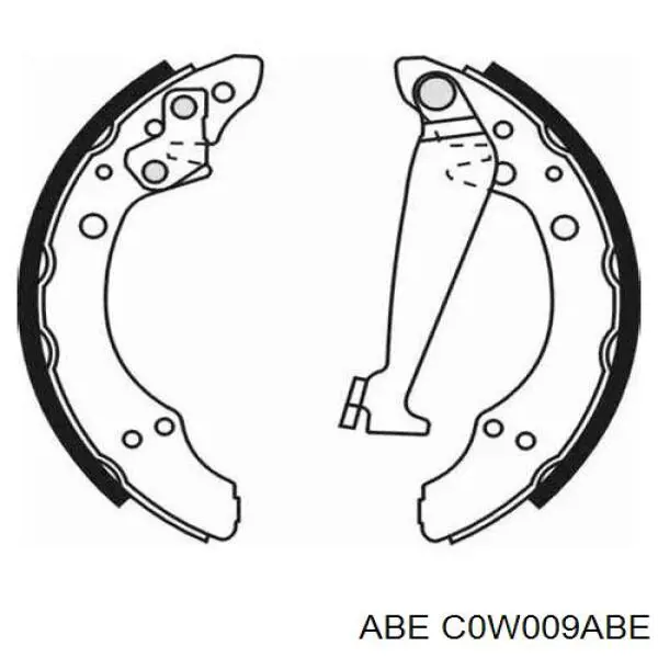 Comprar C0W009ABE ABE Zapatas de freno