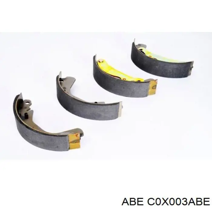 Zapatas de freno de mano C0X003ABE ABE