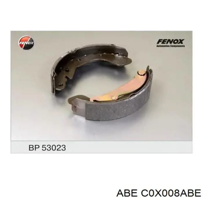Zapatas de freno C0X008ABE ABE