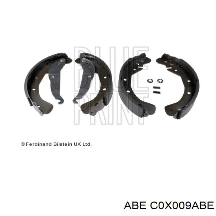 Zapatas de freno C0X009ABE ABE