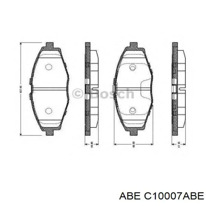 Pastillas de freno delanteras Chevrolet Spark (Matiz) M200, M250