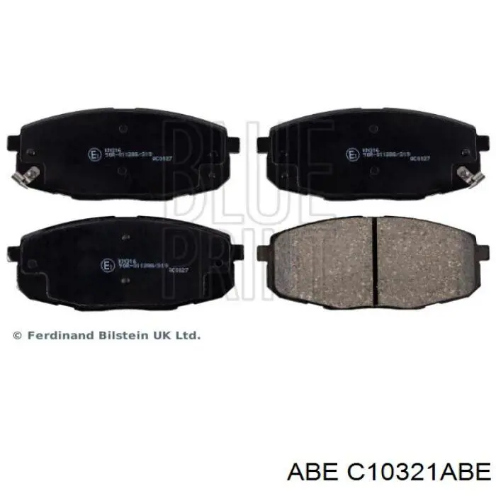 Pastillas freno delanteras ABE C10321ABE precio, desde 26,10 EUR