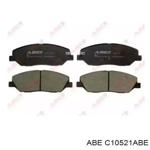 Pastillas de freno C10521ABE ABE
