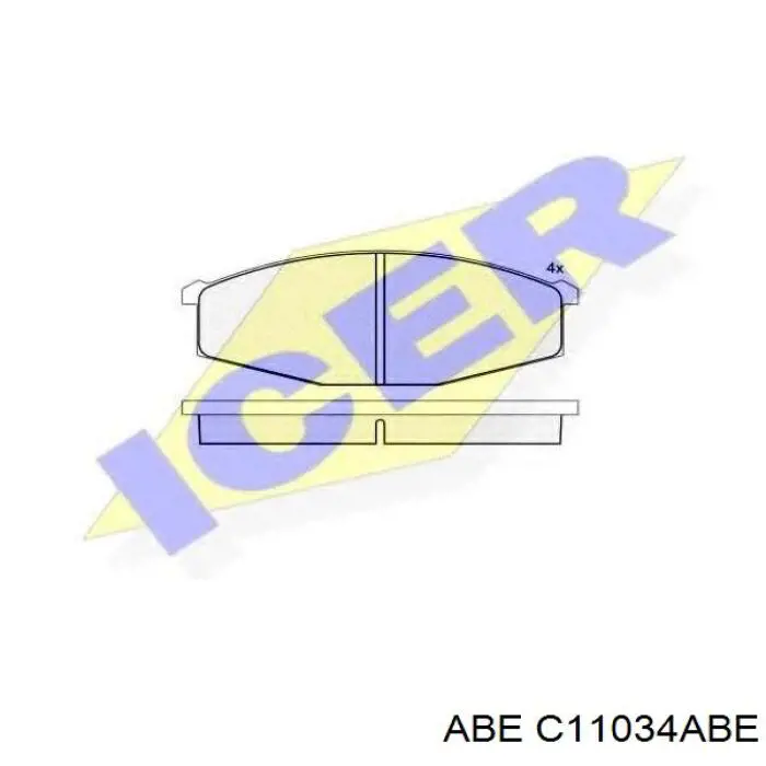 Pastillas de freno delanteras Nissan Patrol Y60