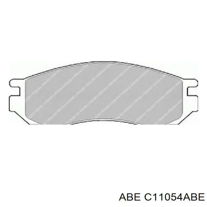 C11054ABE ABE pastillas de freno delanteras