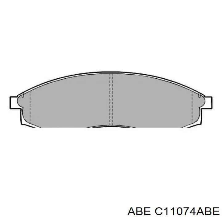 Comprar C11074ABE ABE Pastillas delanteras de freno