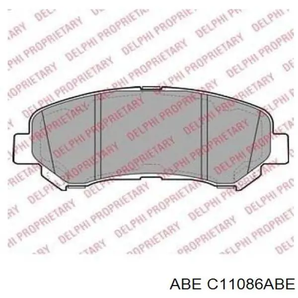 Pastillas de freno C11086ABE ABE