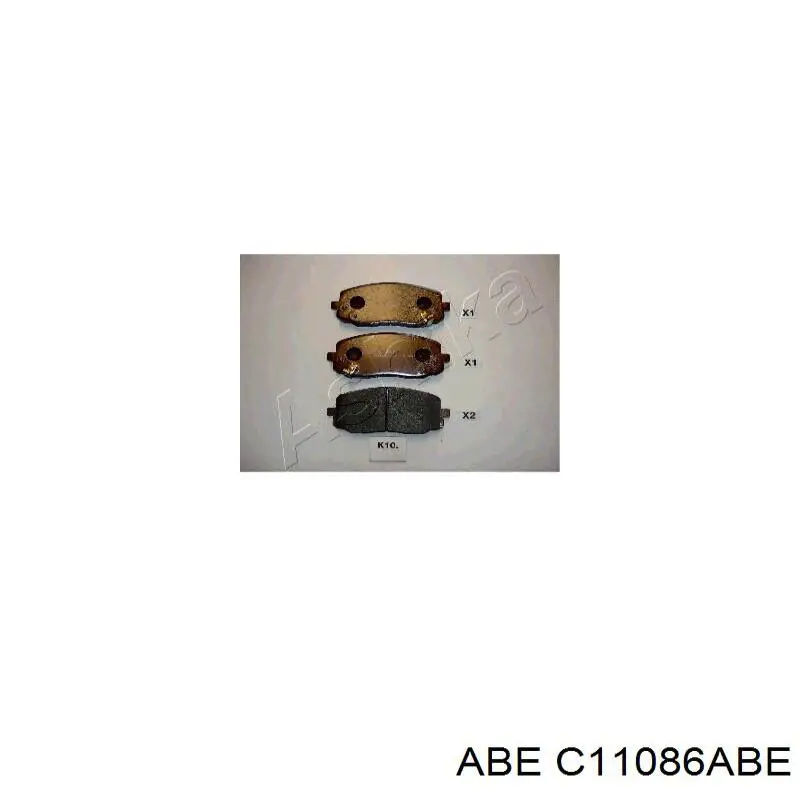 Comprar C11086ABE ABE Pastillas delanteras de freno