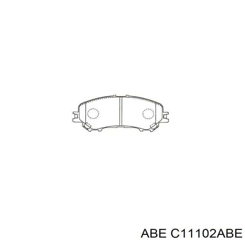 Pastillas de freno delanteras Nissan Qashqai 2 J11