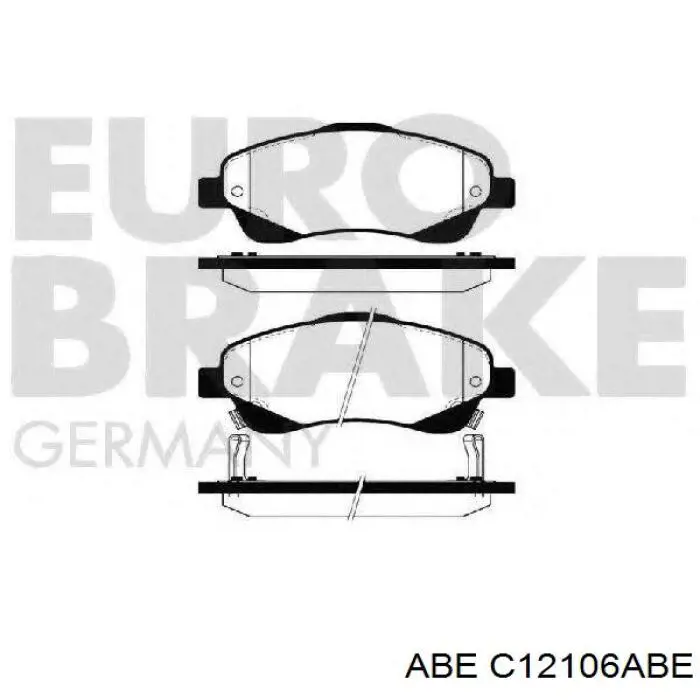 Pastillas de freno delanteras Toyota Corolla R10