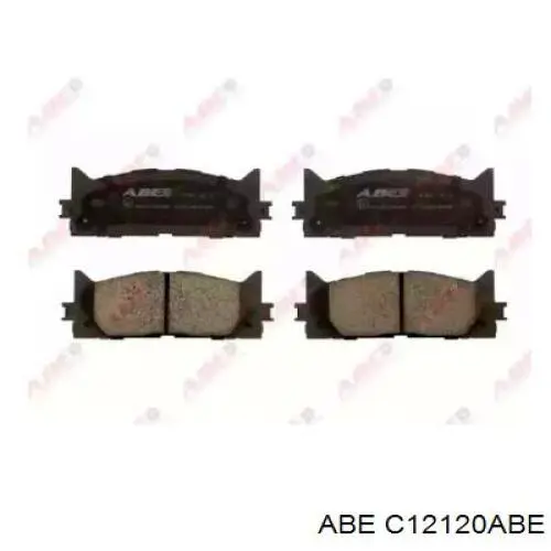 Pastillas de freno C12120ABE ABE
