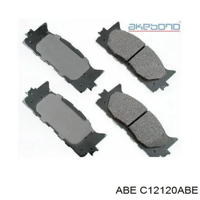 Comprar C12120ABE ABE Pastillas delanteras de freno