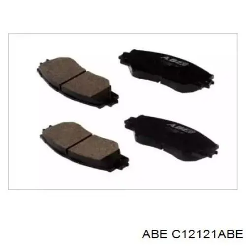 Pastillas de freno C12121ABE ABE