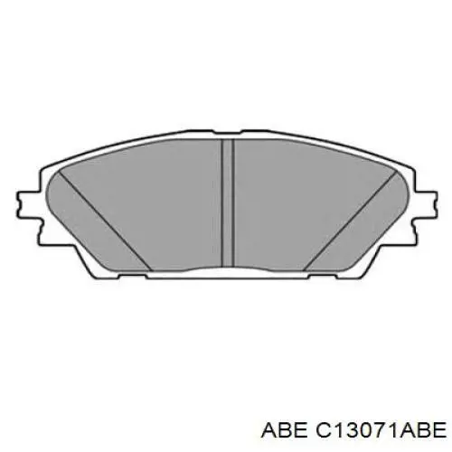 C13071ABE ABE pastillas de freno delanteras