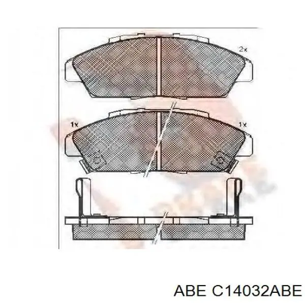 Pastillas de freno delanteras Honda CR-V 1 RD