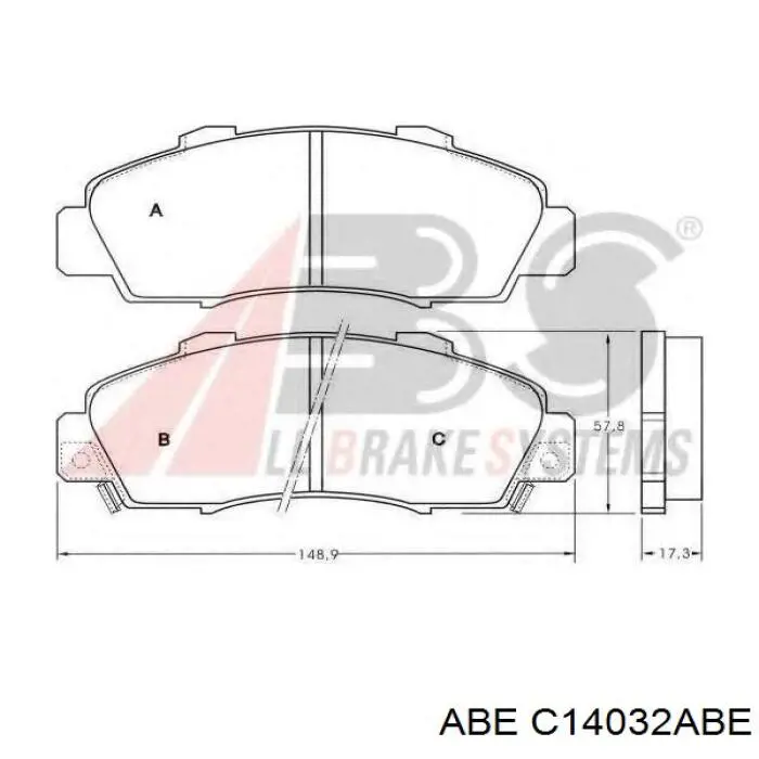 Pastillas de freno delanteras Honda CR-V 1 RD