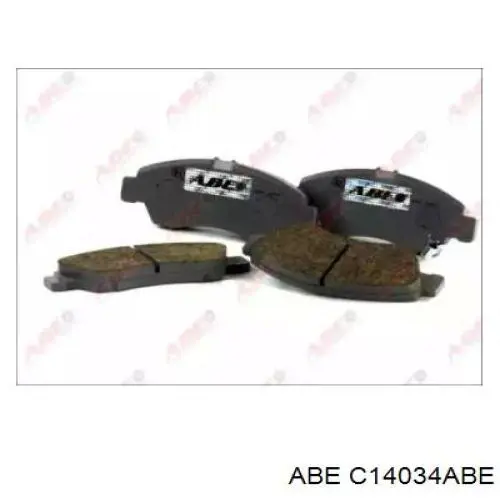 Pastillas de freno delanteras ABE C14034ABE