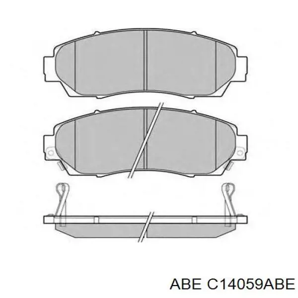 Comprar C14059ABE ABE Pastillas delanteras de freno