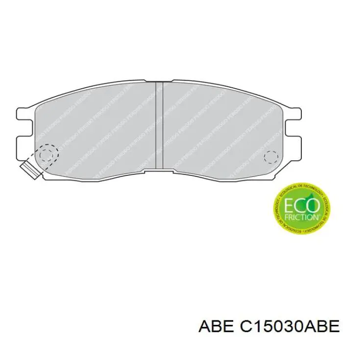 Pastillas freno delanteras ABE C15030ABE precio, desde 22,63 EUR