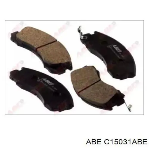 C15031ABE ABE Pastillas delanteras