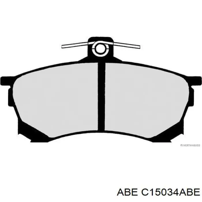 C15034ABE ABE pastillas de freno delanteras