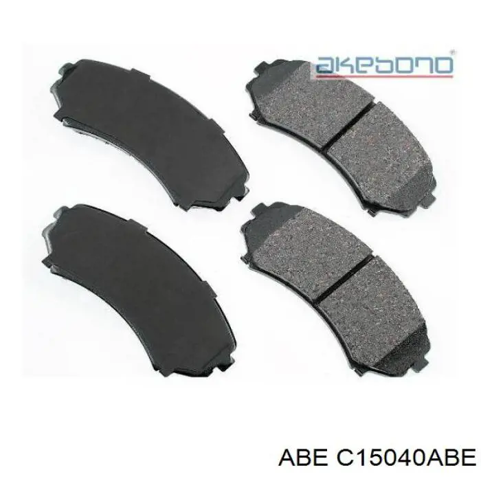 Pastillas de freno C15040ABE ABE