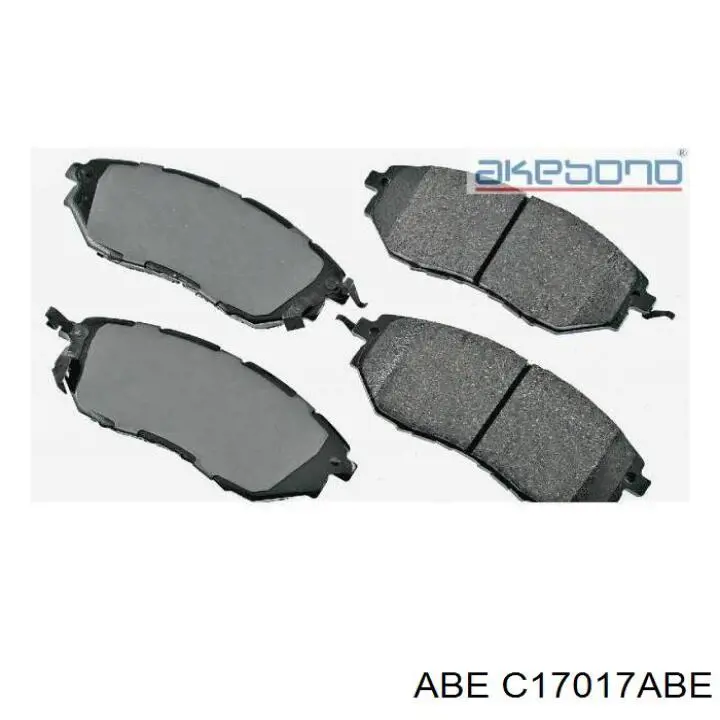 Pastillas de freno C17017ABE ABE