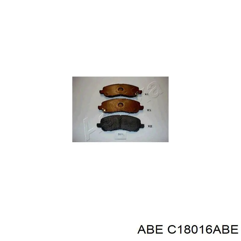 Comprar C18016ABE ABE Pastillas delanteras de freno